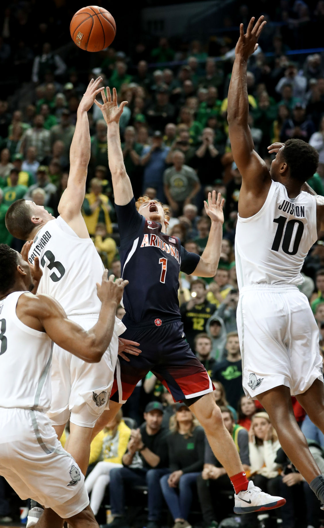 University of Arizona vs Oregon